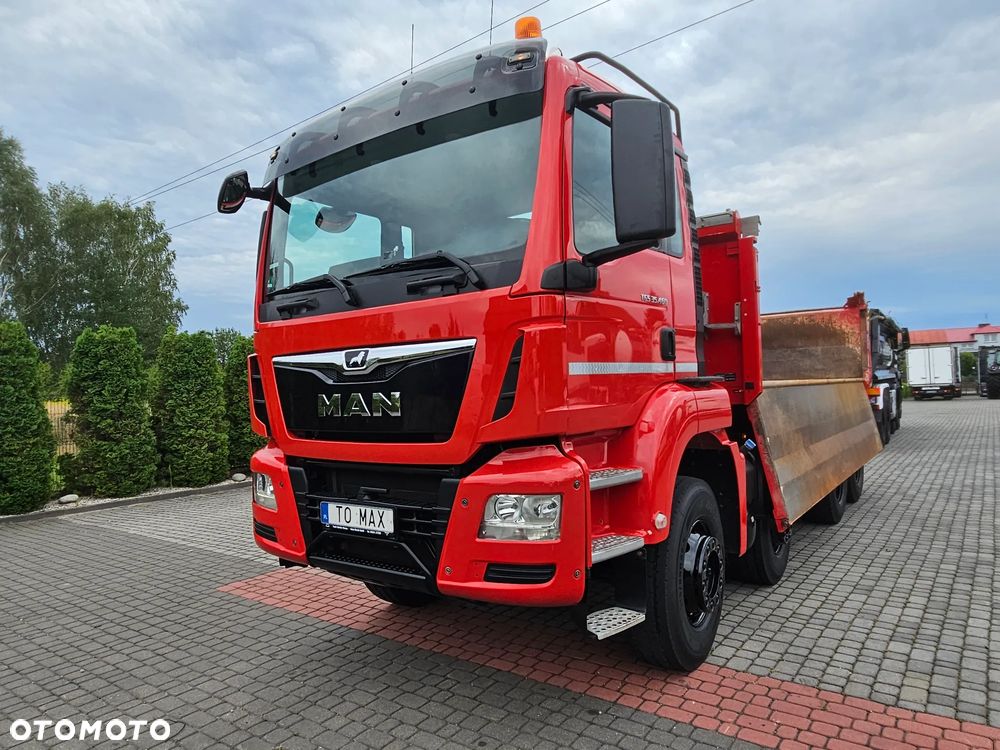 MAN TGS 35.460 WYWROTKA 8X4 MEILLER-KIPPER+HYDROBURTA! - 17