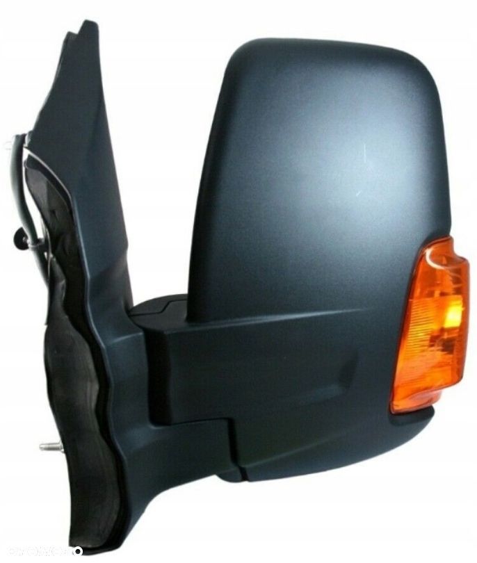 Lusterko Ford Transit Tourneo 14-19 Lewe Elektryczne Migacz Żółty Krótkie - 1