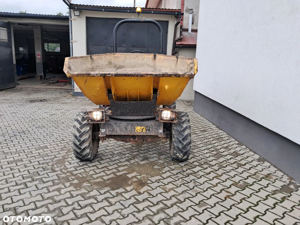 Mecalac TA3SH wozidło budowlane obrotowe 3t tony Hydrostat Automat silnik Kubota 32.4KW Terex Thwaites Wacker obrót+kiper światła kierunkowskazy 4x4 opony 70% 2018r - 4