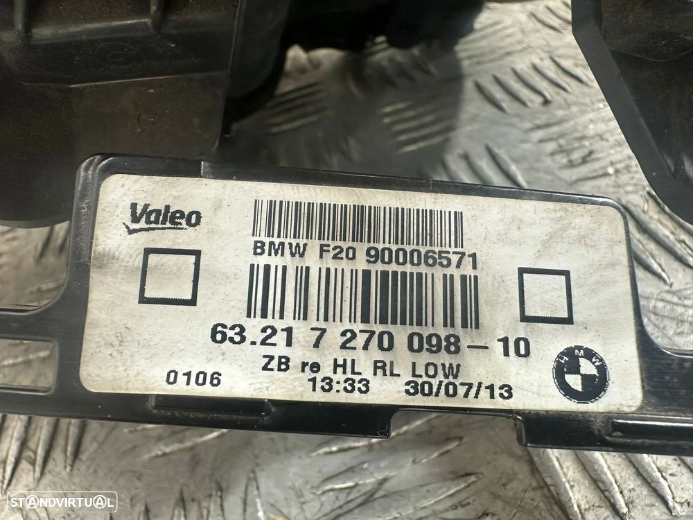 .Farolins Tras Traseiros Esquerdo Direito Originais BMW Serie 1 F20 5 portas F21 2 portas 2011 - 2019 - 14