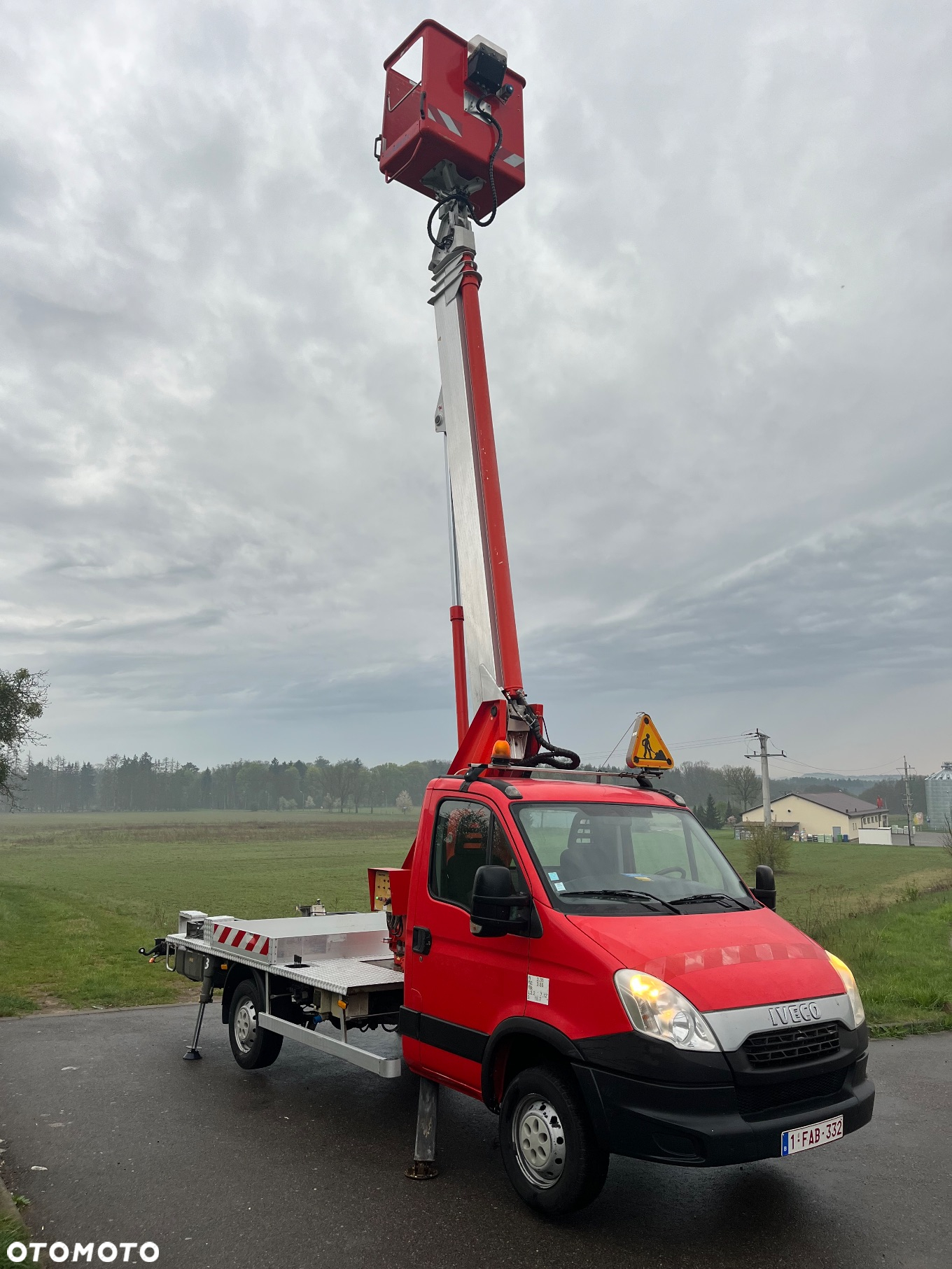 Iveco Podnośnik Koszowy Zwyżka Multitel 202 Ds 20,2 Metra 10 m w Bok UDT jak Ruthmann Wumag Gsr - 25