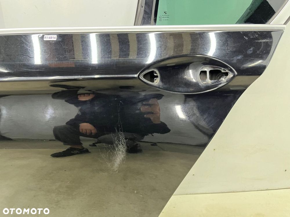 Drzwi BMW 5 F10 10-17r. lewe tylne lewy tył 668 Schwarz II - 6