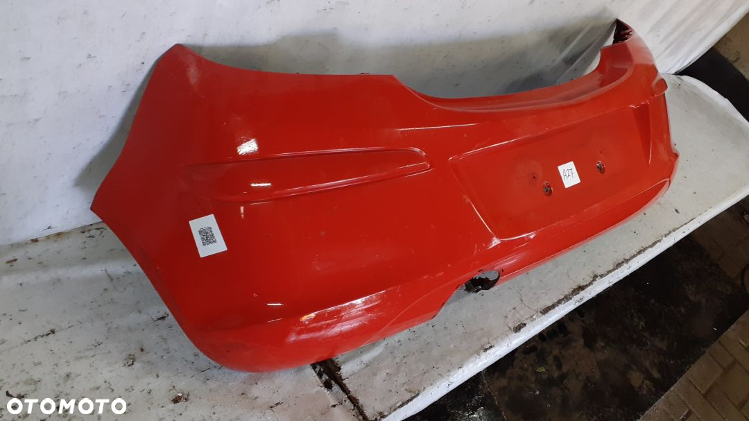 + ZDERZAK TYŁ TYLNY DO OPEL CORSA D Y547 CZERWONY 3D 3 DRZWI HB - 3