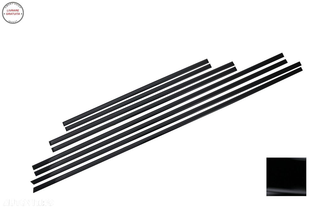 Bandouri Laterale cu Stickere Laterale Negru Mat si Lampi Semnalizare Mercedes G-C- livrare gratuita - 2