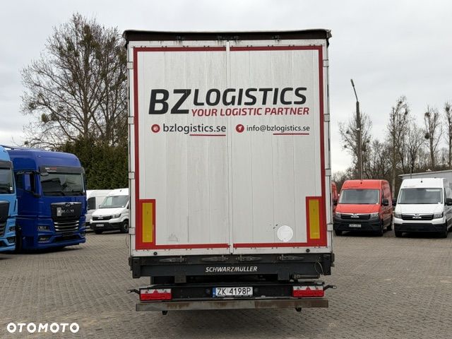 Schwarzmuller Kurtyna, SAF, oś podnoszona, dach podnoszony - 2