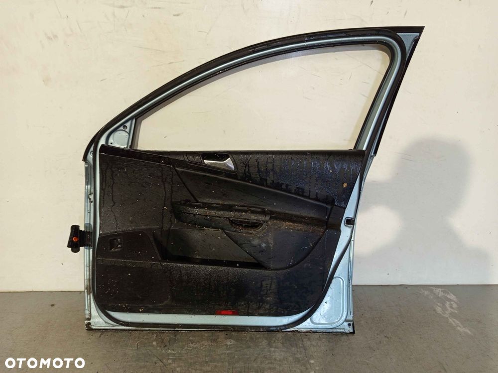 + DRZWI PRZÓD PRZEDNIE PRAWE DO VOLKSWAGEN VW PASSAT B6 LB5M BŁĘKITNE - 5