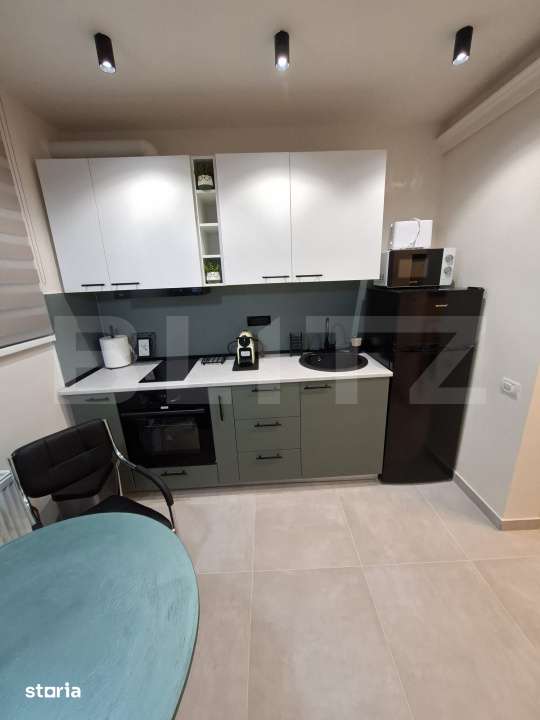 Garsoniera moderna, zona Astra, renovata complet, centrala si aer c — fotografia 1