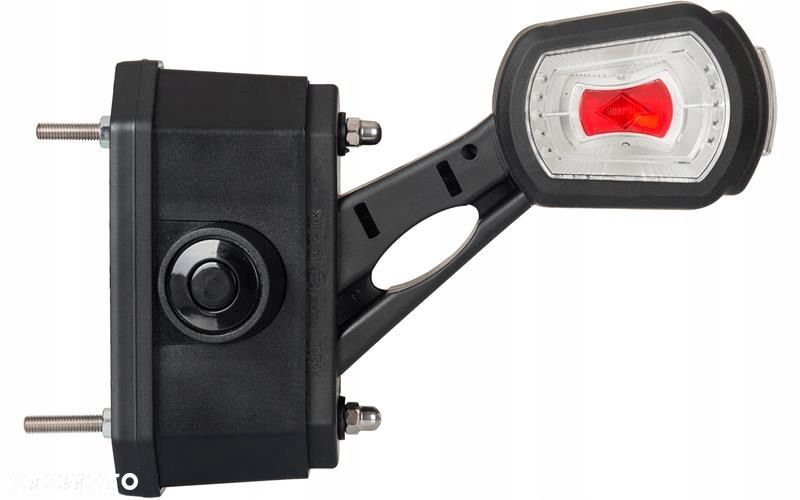 LAMPA OBRYSOWA LED Z MODUŁEM CZUJNIKA COFANIA 12/24V PRAWA - 3