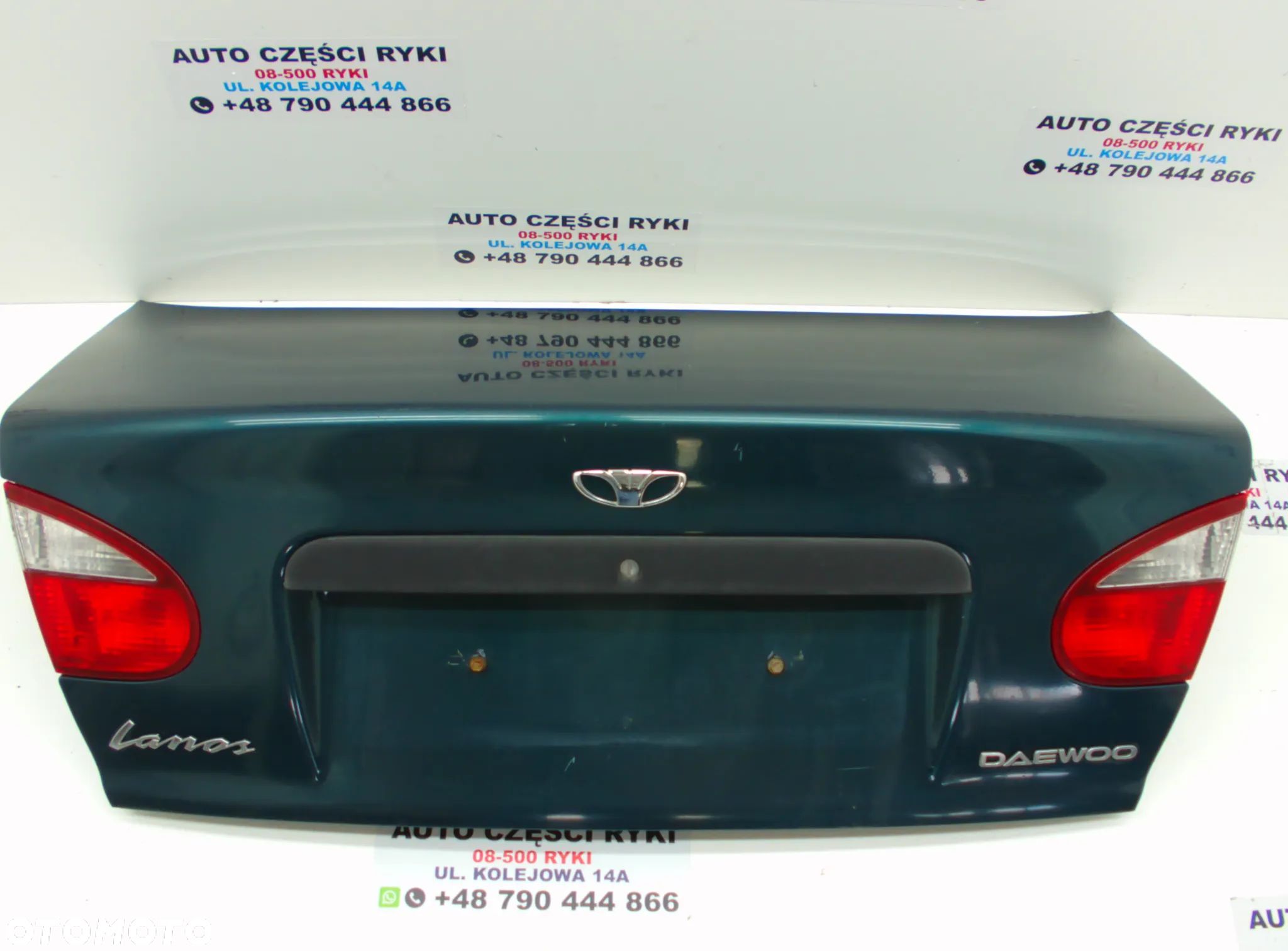 Daewoo Lanos Sedan Klapa Bagażnika Zielona - 1