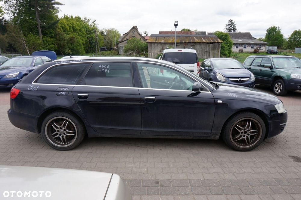 AUDI A6 C6 KOMBI 2005 LZ9Y 2.4 V6 BDW 175KM HSX CZARNY na części - 5
