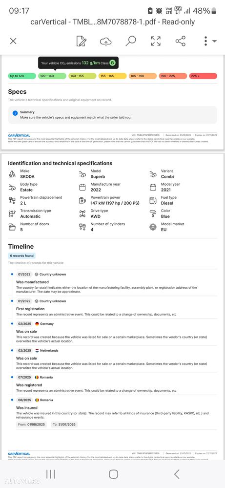 Skoda Superb Combi 2.0 TDI 4x4 DSG Scout Final Edition - 16