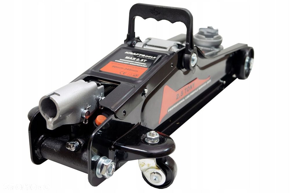 PODNOŚNIK SAMOCHODOWY LEWAREK ŻABA 2,5T NISKI GUMA - 9