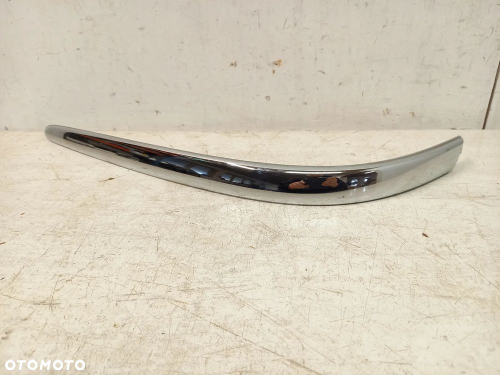 Jaguar XJ X350 X 350 listwa nakładka zderzaka przednia przód chrom lewa L - 2