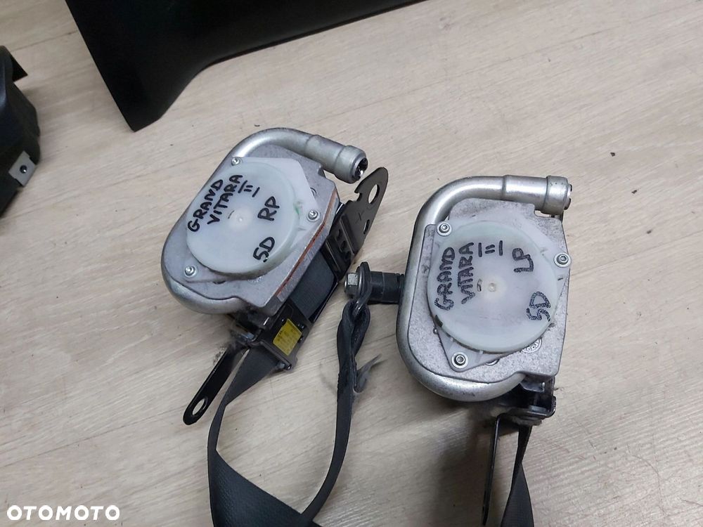 Suzuki Grand Vitara II JT poduszka air bag kierowcy pasażera pasy komplet - 3