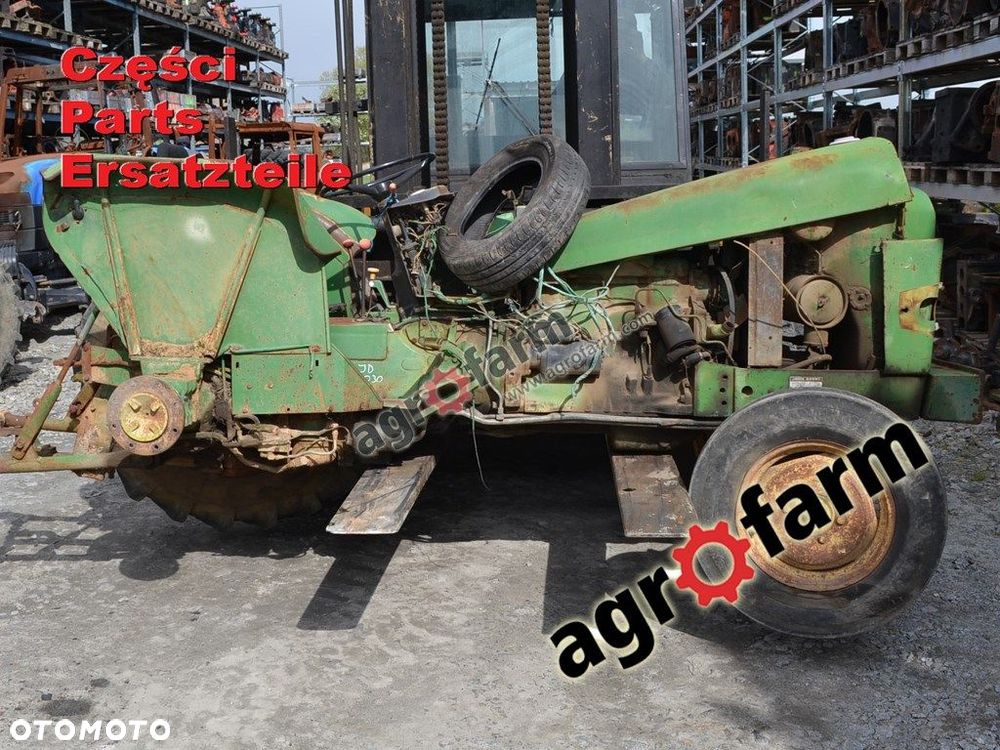 John Deere 2030 części, skrzynia biegów, silnik - 1