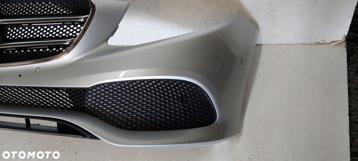 MERCEDES W213 ZDERZAK PRZEDNI ATRAPA ABSORBER PDC CZUJNIKI - 6