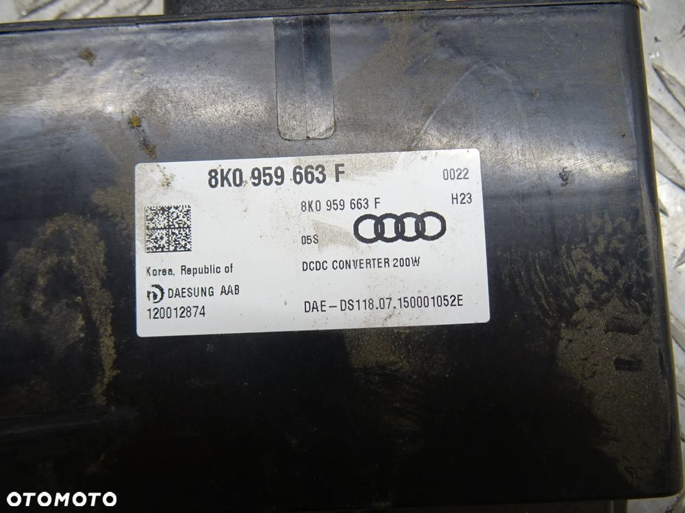 SKODA FABIA II 10-14 1.2 TDI MODUŁ STABILIZATOR NAPIĘCIA 8K0959663F - 4