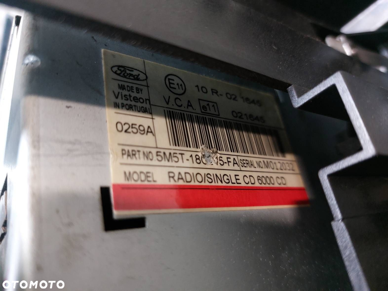 PANEL NAWIEWU + PANEL RADIA FORD C-MAX I 3M51-18A998-AD 5M5T-18C815-FA - 6