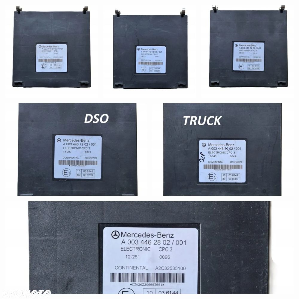 CPC 3 A0034466302 / A0034467202 / A0034466002 / A0034463002 Actros Axor Atego Mercedes MP sterownik komputer - 3
