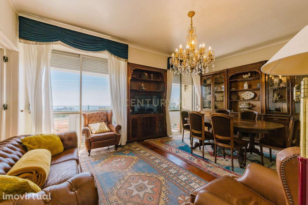 Apartamento T5 com Vista Deslumbrante sobre o Tejo – Olivais - Grande imagem: 4/35