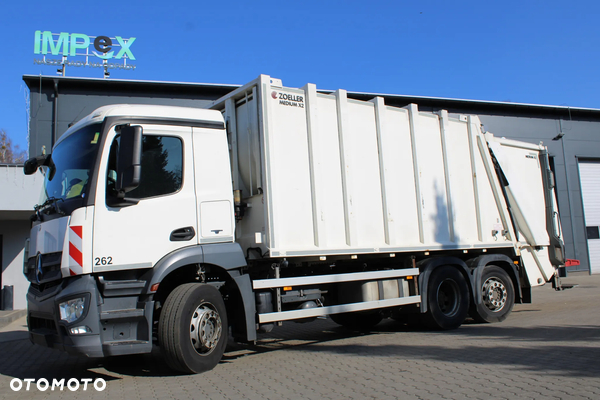 Mercedes-Benz Antos / Śmieciarka / Euro 6 / Zoller Medium X2E
