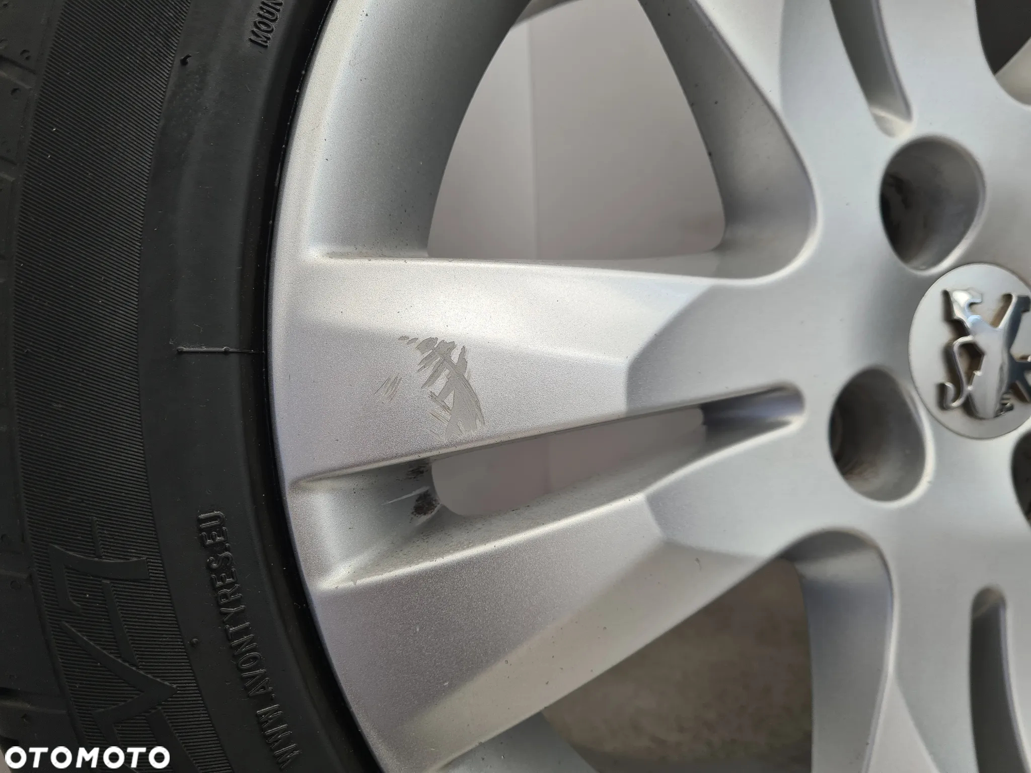 peugeot 3008 i koła felgi aluminiowe 215/50 17 9675498677 - 6