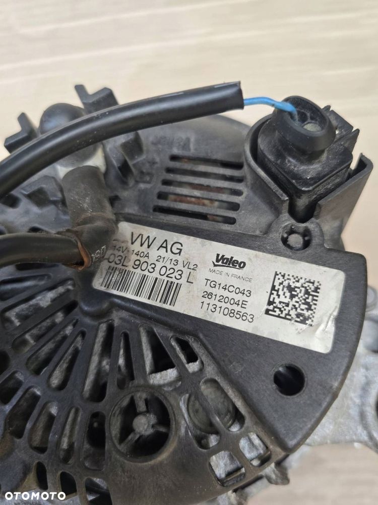 alternator 03l903023l vw audi skoda seat nr mag al2 - 3