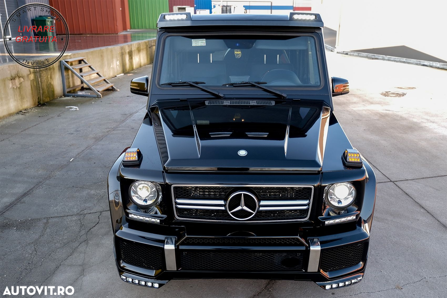 Prelungire Bara Fata DRL Mercedes G-Class W463 (1989-2017)- livrare gratuita - 13
