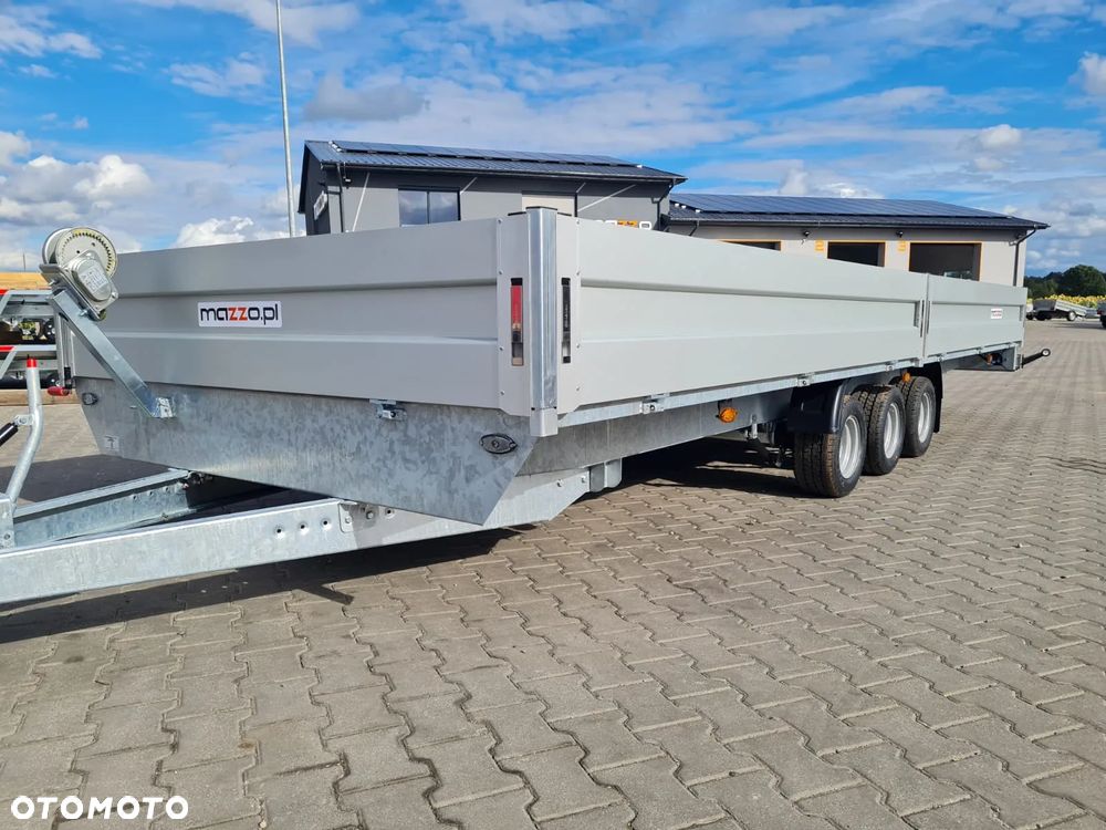Niewiadów Dostawa Przyczepo-laweta 600x210 cm DMC3500kg BURTY ALUMINIOWE, KOŁO ZAPASOWE, AMORTYZATORY OSI - 7