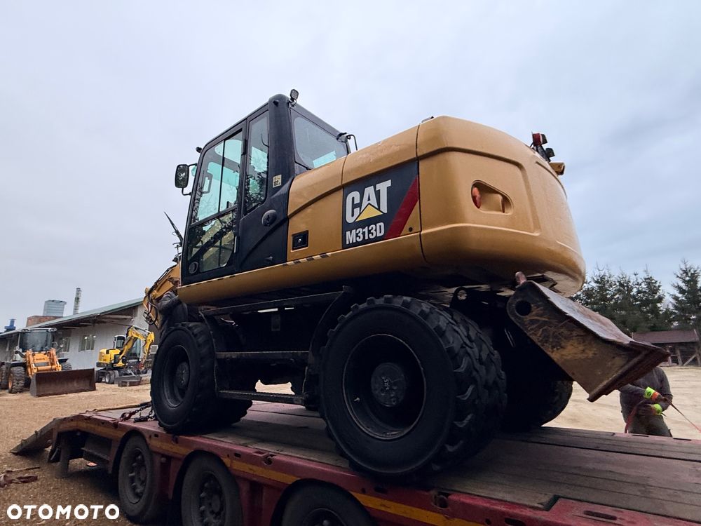 Caterpillar Koparka kołowa M313D ENGCON 2015r 313 Cat CATEPILLAR volvo ew140 Hitachi ZX140 - 13