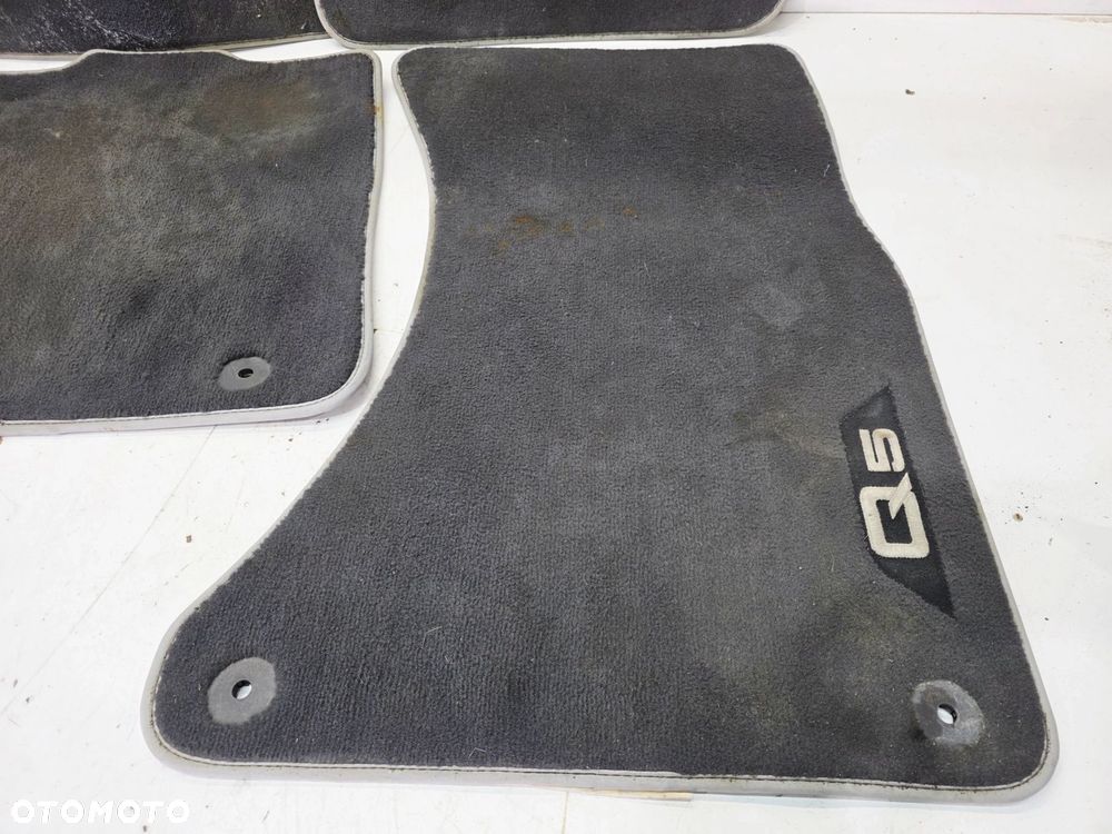 DYWAN DYWANIKI MATERIAŁ WELUR AUDI Q5 8R 8R0061276 8R1061275 - 5