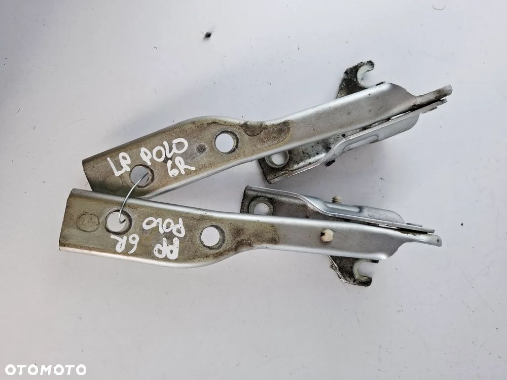 Zawiasy Maski Lewy/Prawy Komplet VW Polo 6R 6R0823301A 6R0823302A - 1