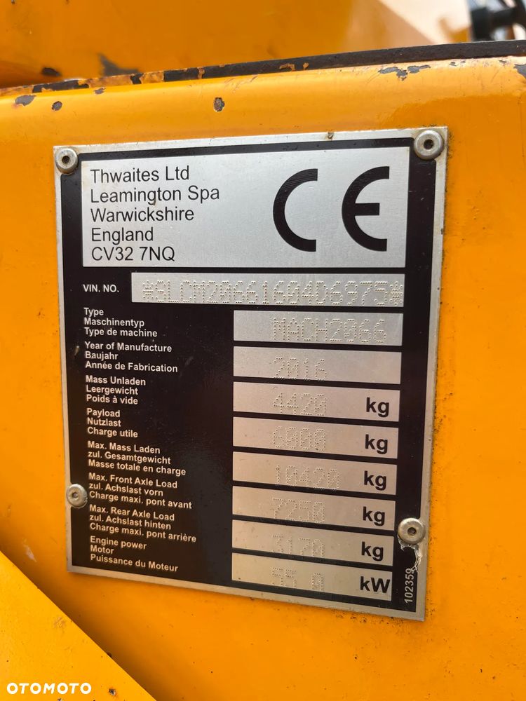 Thwaites Mach 2066 6 Tonne - 26