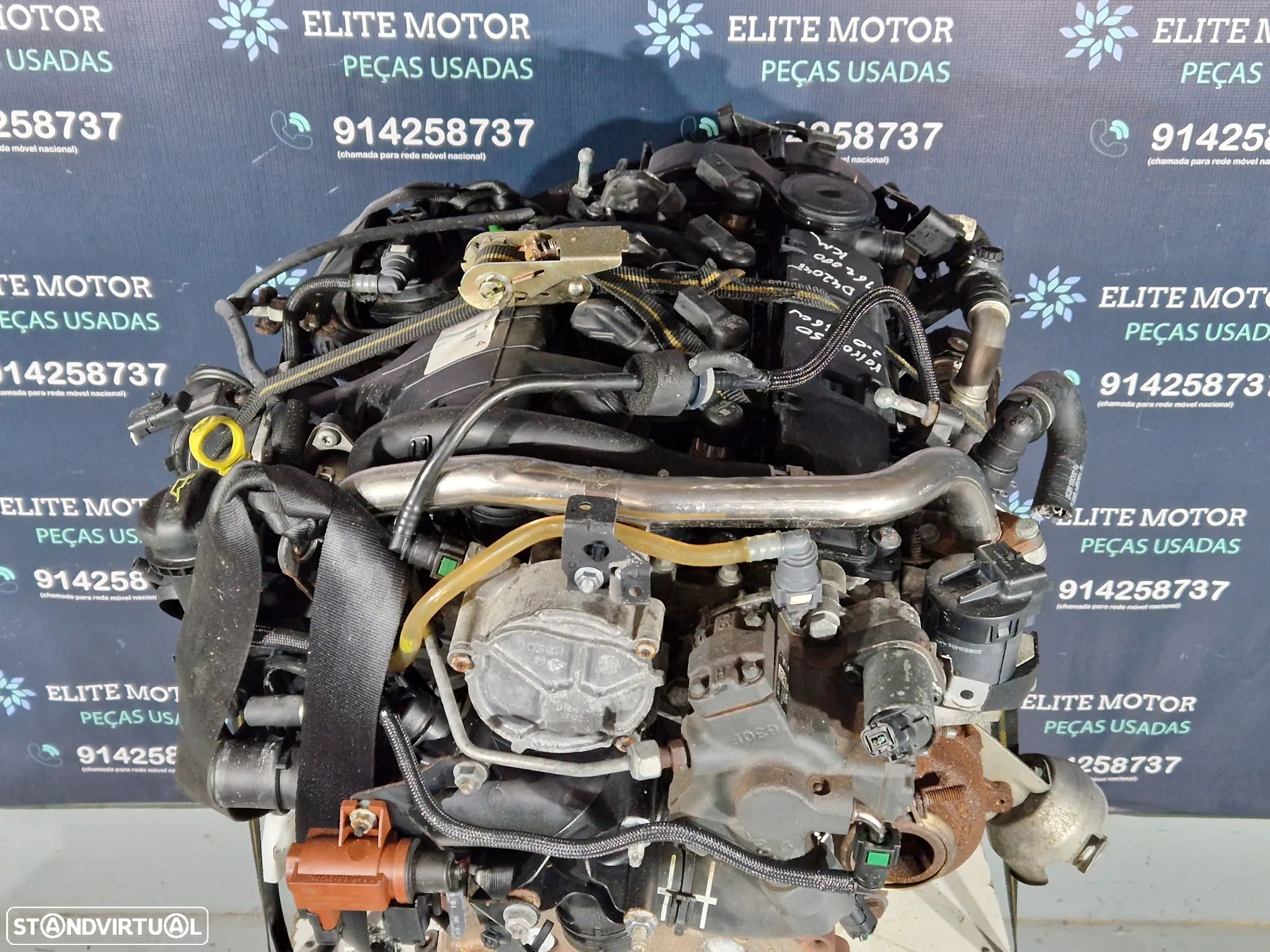 Motor usado D4204T VOLVO V50 2.0D 136CV S40 PEUGEOT FORD CITROEN - 7