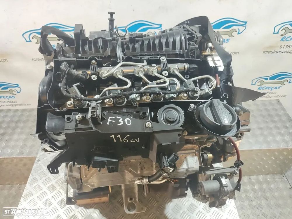 Motor completo BMW N47D20C 2.0D 16V 116cv SEGUNDA GERAÇÃO - 1