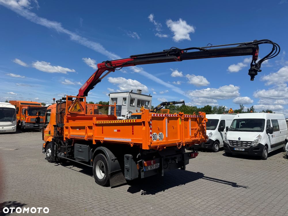 Renault Midlum 240DXi Wywrotka 3str HDS Fassi SPECJALNY Czołownica Solarka Piaskarka - 16
