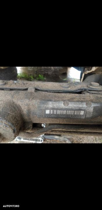 Caseta directie mercedes c class w203 c200 cdi c220 cdi volan stanga - 2