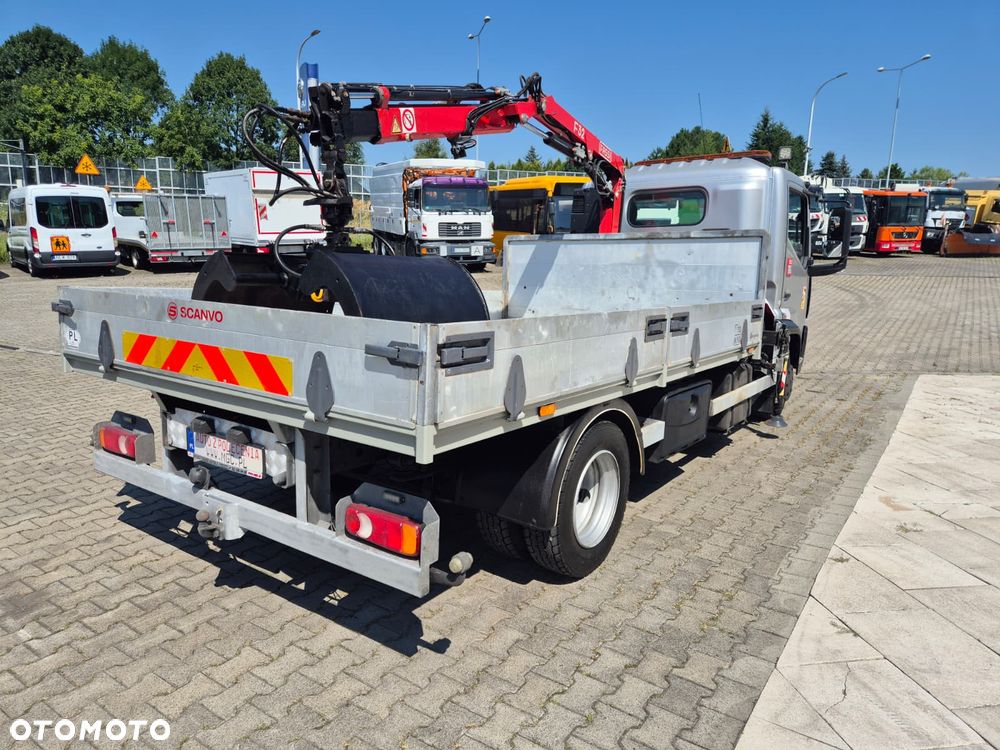 Renault D 7.5 180 / SKRZYNIA / HDS FASSI F32 / NISKI PRZEBIEG / BEZWYPADKOWY / OKLEJONY / AUTOMAT / CHWYTAK / SERWISOWANY / UNIKAT / EURO 6 - 6