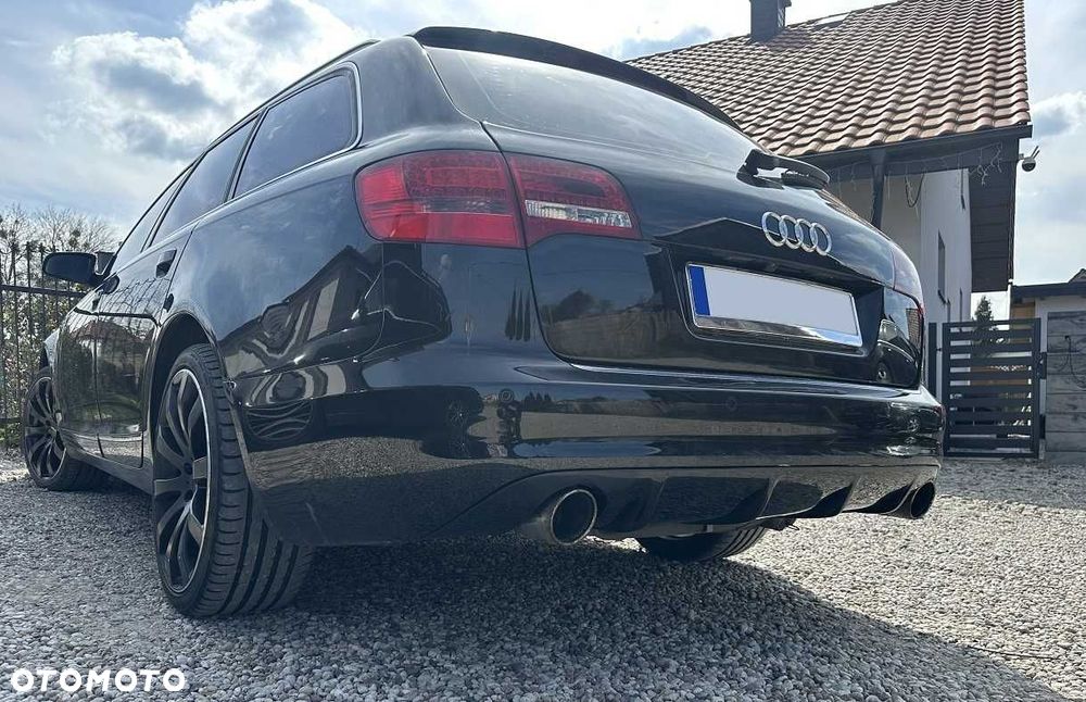 Dyfuzor zderzaka tył Audi A6 C6 2009 -2011 ver 1 TFB TUNING - 7