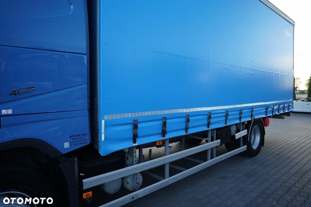 Volvo FH 460 / FIRANKA - 7,4 M / SOLÓWKA / KLIMATYZACJA POSTOJOWA / MOCNA PODŁOGA - 10