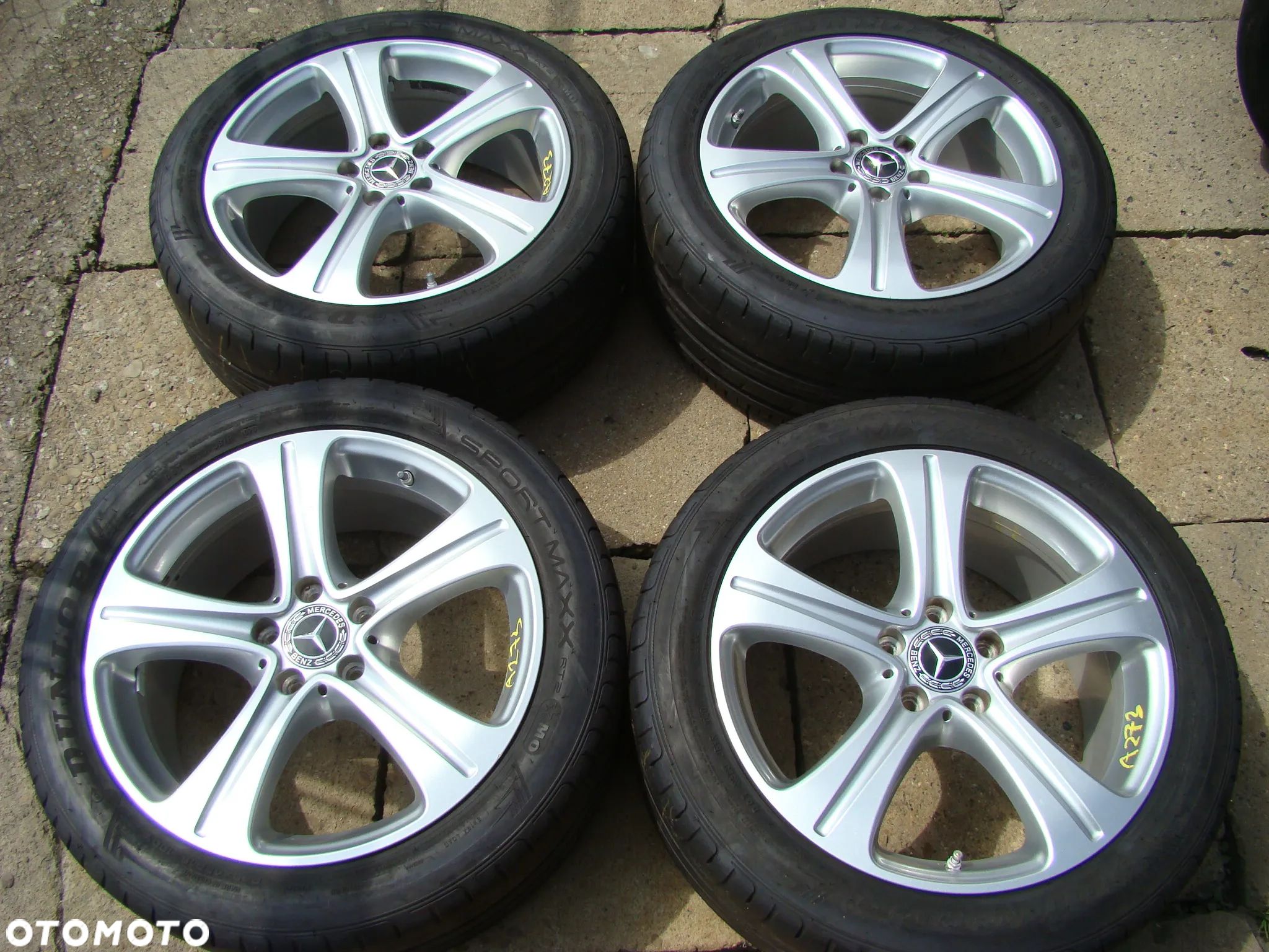 a273 5x112 Mercedes W213 S213 C238 A238 8jx18 245/45 opony lato Vito V-klasa W447 - 1