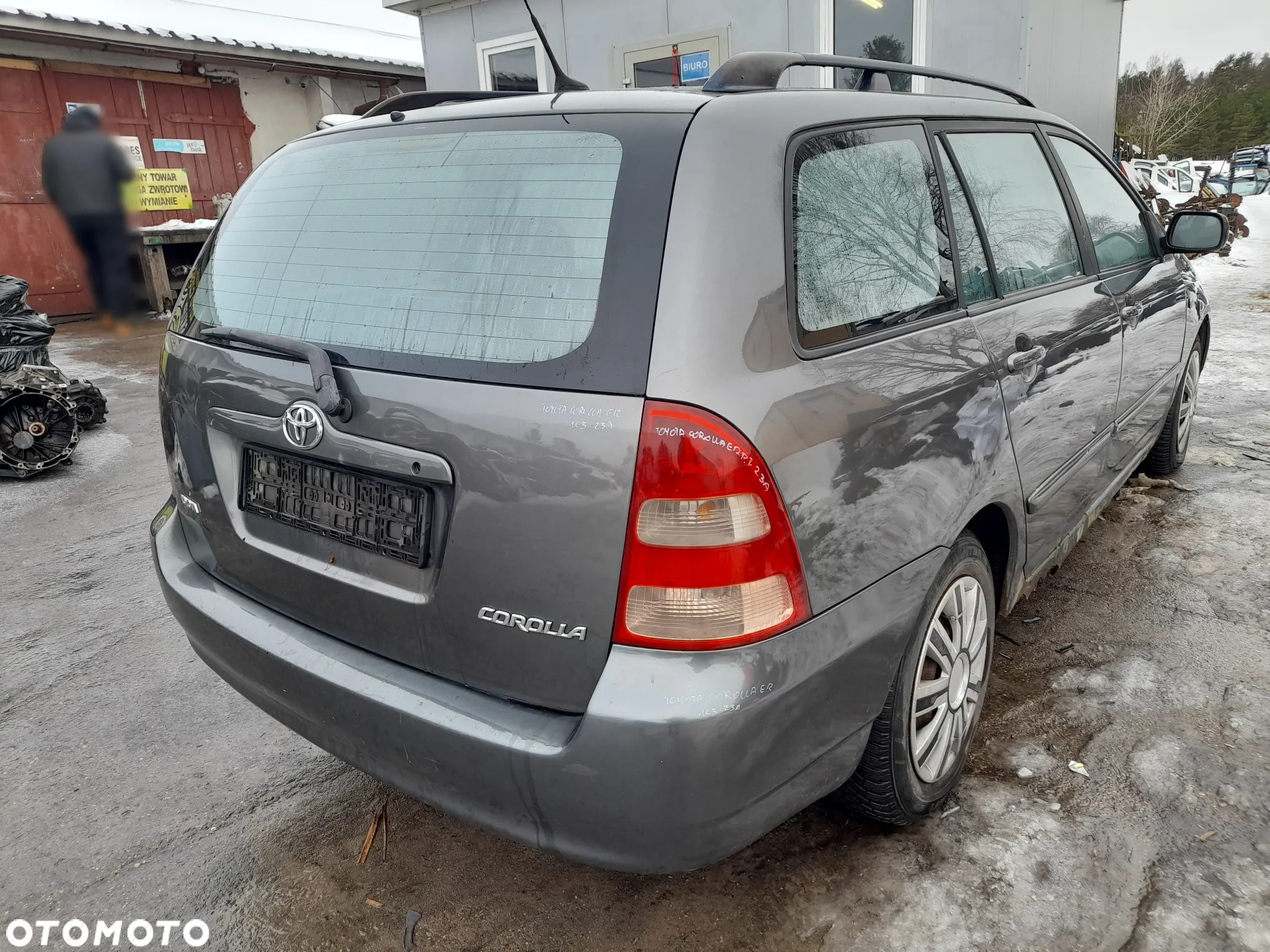 SILNIK 2.0 D-4D 90KM 66kW SŁUPEK 1CD-FTV TOYOTA COROLLA E12 - 11