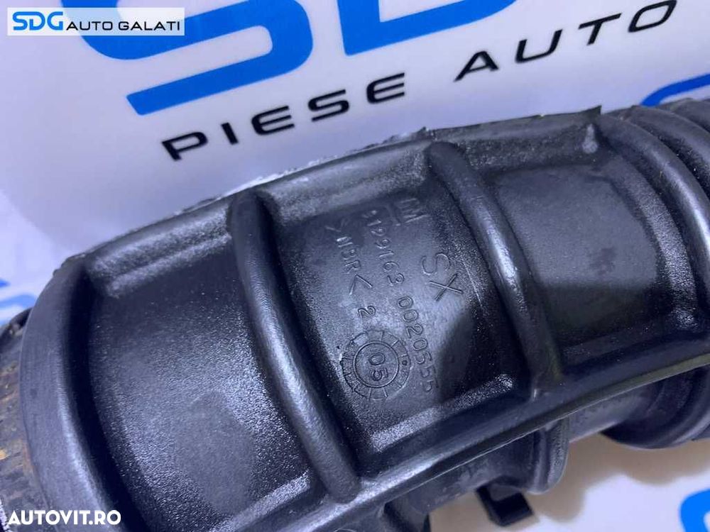 Furtun Admisie Debitmetru Aer Turbo Turbina Turbosuflanta Opel Astra H 1.7 CDTI Z17DTL 59KW 80CP 2004 - 2010 Cod 9129163 [LS1383] - 5