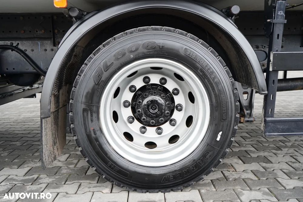 MAN TGM 12.290 / 4x2 / CAROSERIE REFRIGERATĂ 7.8 M / UNITATE THERMO KING T-1200 R / platformă ridicătoare spate / MULTIMEMBRU / DHOLLANDIA - 16