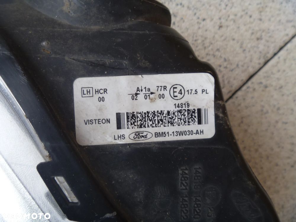 FORD FOCUS MK3 LAMPA PRAWA CIEMNA ORYGINAŁ BM51-13W029-CK EUROPA - 12