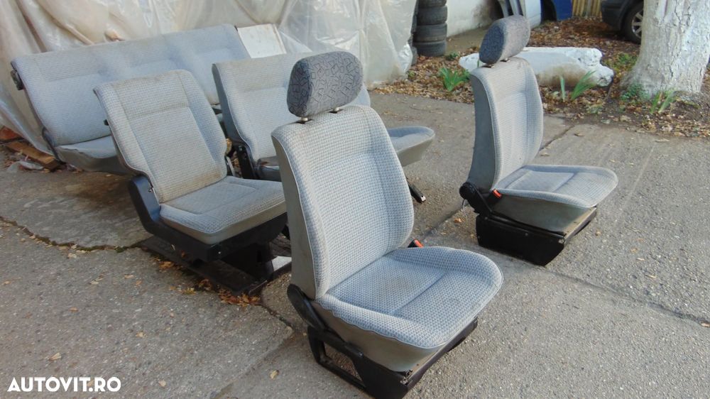 Set Scaune fata rand 1,rand 2,rand 3 de VW T4 Caravelle an 1997 - 4