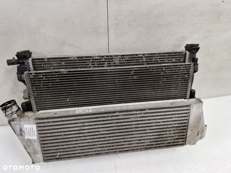 SCENIC 2 II 1.5 DCI CHŁODNICA WODY KLIMATYZACJI INTERCOOLER WENTYLATOR - 4