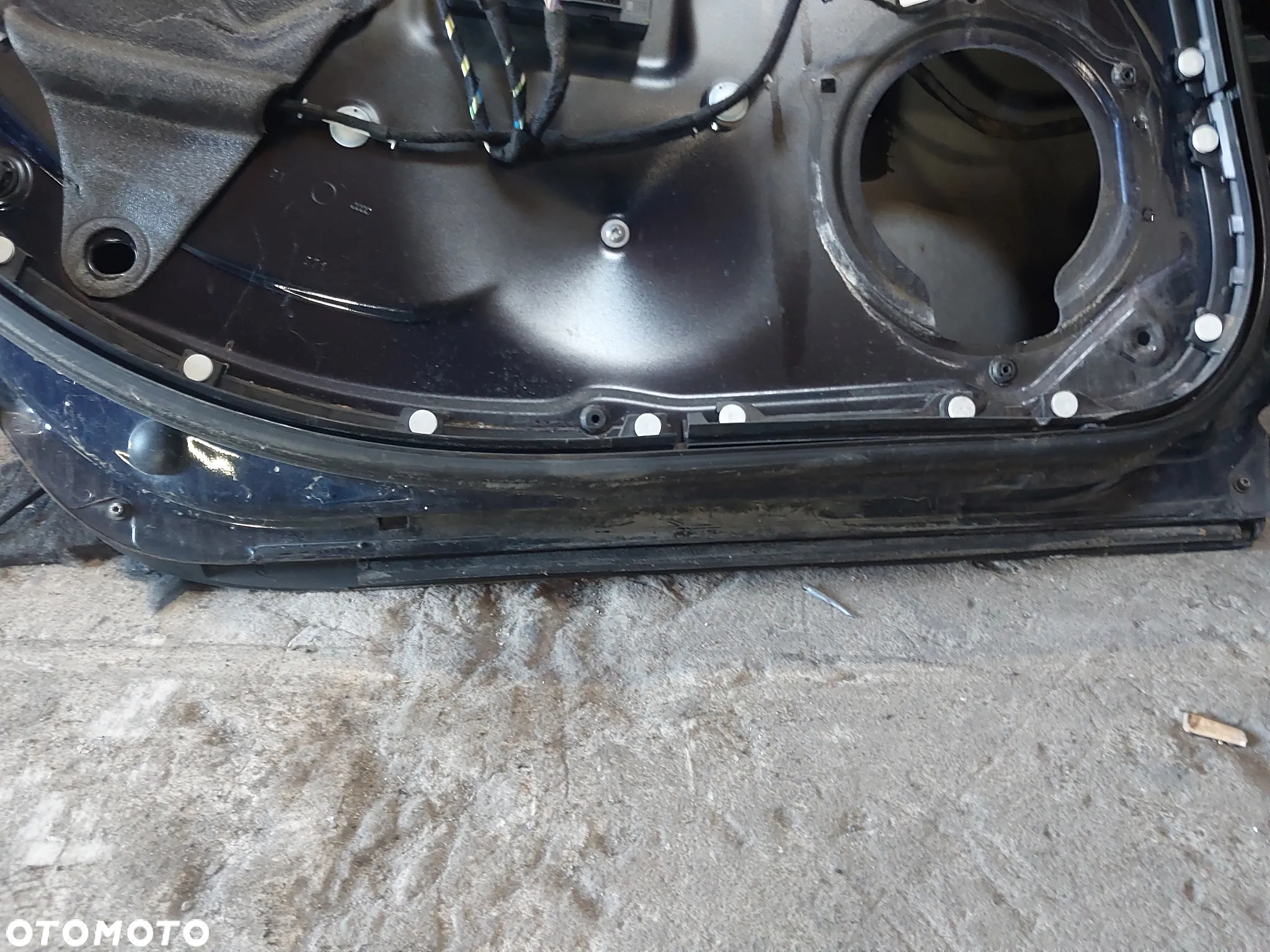 Drzwi prawy lewy tył tylne prawe lewe Audi A6 C6 Kombi Avant S-line LZ5D mechanizm podnoszenia szyby silniczek 4F0959802A sterownik 4F0959794 4F0959795 szyba przyciemniona zamek - 12
