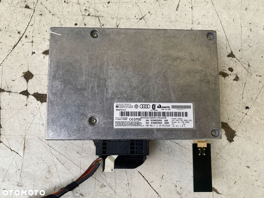 AUDI A5 8T MODUŁ STEROWNIK BLUETOOTH 8T0862335D - 2