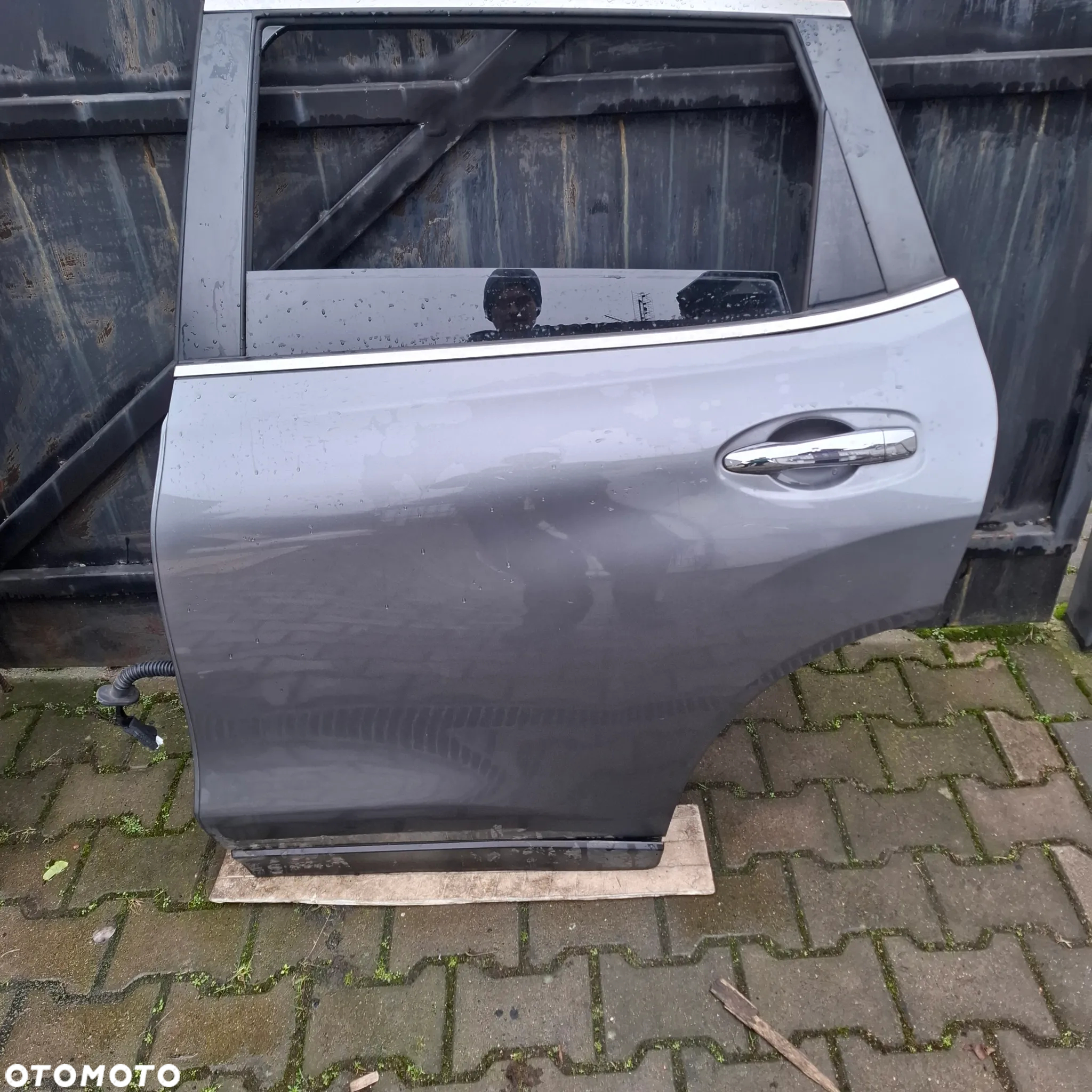 NISSAN X-TRAIL T32 14- DRZWI PRZÓD TYŁ LEWA STRONA KAD KADG szare srebne grafit - 7